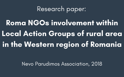 Roma NGOs involvement within Local Action Groups of rural area in the Western region of Romania