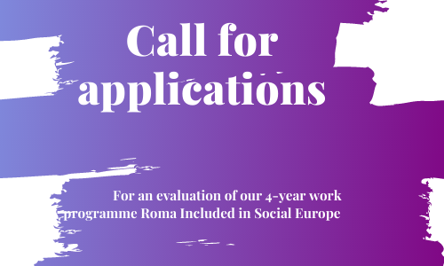Call for an external evaluator