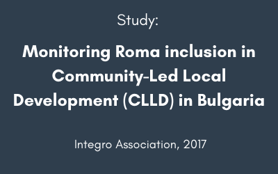 Monitoring Roma inclusion in Community-Led Local Development (CLLD) in Bulgaria