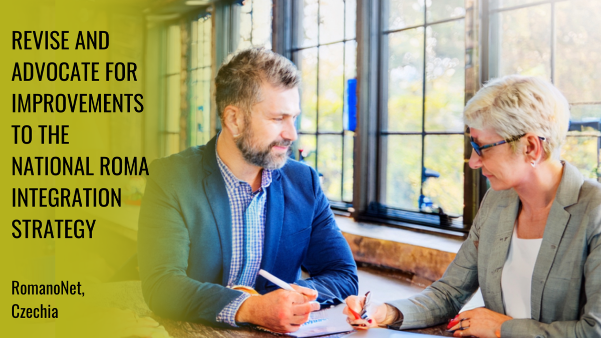 REVISE AND ADVOCATE  FOR IMPROVEMENTS TO THE NATIONAL ROMA INTEGRATION STRATEGY